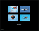Preview of Example screen within picture vocabulary test